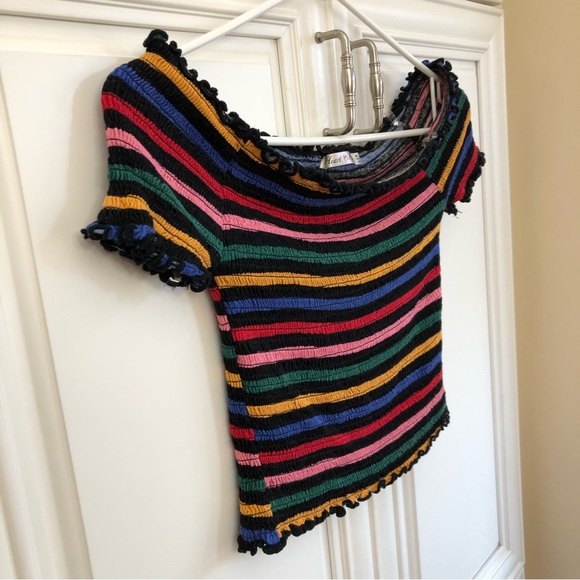 Heart Hips stretchy women’s crop top - Picture 3 of 8